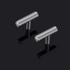 imageProbrico 50 Pack 5quot Hole Center Solid Brushed Nickel Stainless Steel Kitchen Cabinet Handles Modern Euro T Bar Pulls Kitchen Cupboard Handles Dresser Drawer Pulls 735quot LengthFurniture Hardwarehole center Single Hole