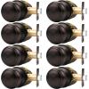 imageProbrico Interior Door Knob for Hallway Black Door Knobs Closet Door Knob Passage Door Knob with Round Ball Knob 6 PackOil Rubbed Bronze
