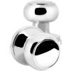 imageProbrico Interior Door Knob for Hallway Black Door Knobs Closet Door Knob Passage Door Knob with Round Ball Knob 6 PackPolished Chrome