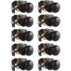 imageProbrico Keyless Privacy Door Knobs Bedroom Bathroom Locking Door Knob Brushed Nickel Door Knob with Lock No Key Modern Flat Ball Interior Door Handles 10 PackOil Rubbed Bronze