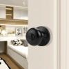 imageProbrico Keyless Privacy Door Knobs Bedroom Bathroom Locking Door Knob Brushed Nickel Door Knob with Lock No Key Modern Flat Ball Interior Door Handles 10 PackBlack