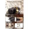 imageProbrico Privacy Door Knobs Black Round Ball Door Knobs Interior Door Knobs Bedroom Bathroom Door knobs Locking Door Knobs Without Key 10 PackOil Rubbed Bronze