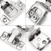 imageProbrico 1 Pair2 Pieces Soft Close 114 Inch Overlay Cabinet Door Hinges 105 Degree Opening Angel Concealed Kitchen Cupboard Hinges10
