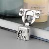 imageProbrico 1 Pair2 Pieces Soft Close 114 Inch Overlay Cabinet Door Hinges 105 Degree Opening Angel Concealed Kitchen Cupboard Hinges10