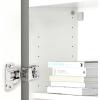 imageProbrico 1 Pair2 Pieces Soft Close 114 Inch Overlay Cabinet Door Hinges 105 Degree Opening Angel Concealed Kitchen Cupboard Hinges2