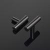 imageProbrico 15 Pack Flat Black Single Hole Cabinet Knobs 2quot Drawer Handle Pulls ampamp 30 Pack  5 Cabinet Pulls Black Stainless Steel Kitchen Drawer Pulls Cabinet Pulls