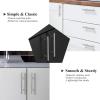 imageProbrico 30 Pack 3 Inch Euro T Bar Cabinet Pulls and 30 Pack Single Hole Cabinet Knobs Bundle Stainless Steel Kitchen Cabinet Handles Satin Nickel Drawer Pulls Knobs