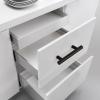 imageProbrico 5 Pack 25 Inch Hole to Hole Black Kitchen Cabinet Pulls ampamp 15 Pack  312 Cabinet Pulls Black Stainless Steel Kitchen Drawer Pulls Cabinet Pulls