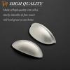 imageProbrioco 12 Pack 3quot Drawer Pulls Satin Nickel Cabinet Cup Pulls ampamp 15 Pack 1316 inch Nickel Kitchen Cabinet Knobs Round Kitchen Drawer Dresser Handles Kithchen Cabinets Pulls and Knobs for Bedroom