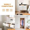 imageProbrico 10 Pack Modern Drawer Pulls Gold Cabinet Cup Pulls 3 Inch76mm Hole Center Drawer Handles Knobs Shell Style Cabinet Handles for Bathroom Kitchen Cabinet PullsGold