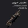 imageProbrico 10 Pack Vintage Cabinet Pulls Wardrobe Door Handles in Ancient Bronze FinishClassic Style Drawer Hardware Pulls