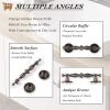 imageProbrico 10 Pack Vintage Cabinet Pulls Wardrobe Door Handles in Ancient Bronze FinishClassic Style Drawer Hardware Pulls