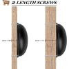 imageProbrico 15 Pack Black Cabinet Pulls  3quot Drawer Pulls 3 inch 76mm Hole Centers Bin Cup HandlesBlack