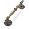 imageProbrico 10 Pack Vintage Cabinet Pulls Wardrobe Door Handles in Ancient Bronze FinishClassic Style Drawer Hardware Pulls