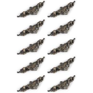 image10 PackProbrico Handles and Knobs for Cabinets Kitchen Drawer Pulls 25 Inch Hole Centers