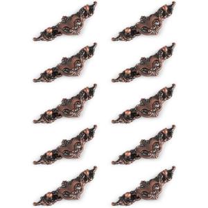 imageProbrico 10 Pack Dresser Wardrobe Handles Vintage Dresser Drawer Pulls 25 inch Screws Spacing