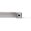 imageProbrico 10 Pack Flat Black Modern Cabinet Handles 5 Inch128mm Hole Center Stainless Steel Drawer Dresser Pulls Square Kitchen Cabinet HardwareBrushed Nickel