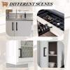 imageProbrico 10 Pack Flat Black Square Cabinet Handles Stainless Steel 5 Inch128mm Hole Center Drawer Pulls Modern Kitchen Cabinet Hardware12