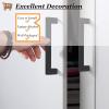 imageProbrico 10 Pack Flat Black Square Cabinet Handles Stainless Steel 5 Inch128mm Hole Center Drawer Pulls Modern Kitchen Cabinet Hardware15