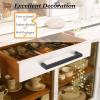 imageProbrico 10 Pack Flat Black Square Cabinet Handles Stainless Steel 5 Inch128mm Hole Center Drawer Pulls Modern Kitchen Cabinet Hardware6
