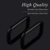 imageProbrico 5 Pack Black Cabinet Pulls 3 Inch76mm Hole Center Drawer Dresser Handles Plastic Drawer Pulls 2 Hole Drawer pulls Modern Euro Kitchen Cabinet Hardware