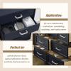 imageProbrico 5 Pack White Cabinet Pulls 3 Inch76mm Hole Center Drawer Handles Plastic Kitchen Cabinet Hardware Modern Euro Cupboard Drawer Pulls