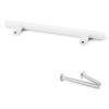 imageProbrico 10 Pack Flat Black Cabinet Handles 334 Inch Hole Centers Modern Cabinet Hardware Cupboard Pull Kitchen Cabinet T Bar Handle Dresser Pulls 6 Inch Total LengthWhite