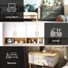 imageProbrico30 Pack Square Cabinet Handles 334 Hole Centers Dresser Closet Drawer Pulls Stainless Steel Modern T Bar Pulls Cabinet Hardware 414quot Overall LengthGold