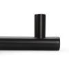imageProbrico 15 Pack Flat Black Modern Cabinet Handles 3 Inch Hole Centers Cupboard Pulls Kitchen Cabinet Stainless Steel T Bar Dresser HandlesBlack