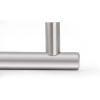 imageProbrico 15 Pack Flat Black Modern Cabinet Handles 3 Inch Hole Centers Cupboard Pulls Kitchen Cabinet Stainless Steel T Bar Dresser HandlesBrushed Nickel
