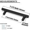 imageProbrico 20 Pack Flat Black Modern Cabinet Pulls Drawer Handle Kitchen Cupboard Euro T Bar Dresser Pulls  3 Inch Hole CentersBlack