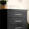 imageProbrico 20 Pack Flat Black Modern Cabinet Pulls Drawer Handle Kitchen Cupboard Euro T Bar Dresser Pulls  3 Inch Hole CentersBrushed Nickel