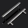 imageProbrico 20 Pack Flat Black Modern Cabinet Pulls Drawer Handle Kitchen Cupboard Euro T Bar Dresser Pulls  3 Inch Hole CentersPolished Chrome