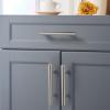 imageProbrico 25 Pack 3quot Hole Center Solid Brushed Nickel Stainless Steel Kitchen Cabinet Handles Modern Euro Style T Bar Pulls Kitchen Cupboard Handles Dresser Drawer Pulls 5quot LengthFurniture Hardware312 hole center