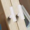 imageProbrico 30 Pack 3 Inch Hole Centers Kitchen Cabinet Handles Euro T Bar Cabinet Pulls Stainless Steel Kitchen Drawer Handles Brushed Nickel Furniture Dresser Cabinet Hardware 5 Inch Total LengthWhite