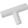 imageProbrico 30 Pack 3 Inch Hole Centers Kitchen Cabinet Handles Euro T Bar Cabinet Pulls Stainless Steel Kitchen Drawer Handles Brushed Nickel Furniture Dresser Cabinet Hardware 5 Inch Total LengthWhite