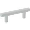 imageProbrico 30 Pack 3 Inch Hole Centers Kitchen Cabinet Handles Euro T Bar Cabinet Pulls Stainless Steel Kitchen Drawer Handles Brushed Nickel Furniture Dresser Cabinet Hardware 5 Inch Total LengthWhite