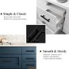imageProbrico 5 Pack 10quot Center to Center Black Modern Cabinet Pulls Stainless Steel Cabinet Hardware Bedroom Drawer Pull Kitchen Cabinet T Bar Handle Dresser PullsBlack