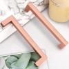 imageProbrico 5 Pack 63 Inch160mm Drawer pulls Kitchen Cabinet HandlesBrushed Gold Rose Cabinet PullsModern Square Handles for Cabinets and DrawersStainless Steel Hardware Pulls for Bathroom