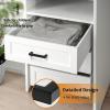 imageProbrico 5 Pack Black Cabinet Handles 5 Inch128mm Hole Centers Drawer Pulls Stainless Steel Kitchen Cabinet Handles Matte Black Square Drawer Handles Modern Cabinet HardwareBlack