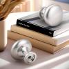imageProbrico 10 Pack Cabinet Knobs in Polish Chrome Solid Dresser Closet Drawer KnobsContemporary Kitchen Handles and PullsBrushed Nickel