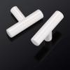 imageProbrico 10 Pack White Cabinet Knobs 2quot Overall Length Single Hole Kitchen Bathroom Cabinet Handles Euro T Bar Knobs Modern Cabinet Hardware Cupboard Drawer Closet Handle Pulls