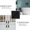 imageProbrico 15 PackFlat Black Cabinet Knobs Single Hole 2 Inch Euro Cabinet Pulls Drawer Handles Kitchen Cupboard T Bar Knobssingle hole
