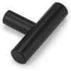 imageProbrico 15 PackFlat Black Cabinet Knobs Single Hole 2 Inch Euro Cabinet Pulls Drawer Handles Kitchen Cupboard T Bar Knobssingle hole