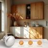 imageProbrico 25 Pack Cabinet Knobs HardwareFurniture Round Knobs in Brushed Nickel Finish1316 inch295mm Diameter Kitchen Pull KnobsBrushed Nickel
