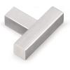 imageProbrico 30 Pack Square Bar Kitchen Door Konbs Stainless Steel 2 Inch Total Length Drawer Dresser Handles Single Hole Kitchen Cabinet Cupboard Pulls in Satin Nickel for Bedroom and BathroomBrushed Nickel