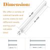 imageProbrico 30 Pack2quot Total Length Square Kitchen Cabinet Knobs Cupboard Drawer Handles Stainless Steel Brushed Nickel Knobs 14quot Height Single HoleBrushed Nickel