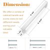 imageProbrico 30 Pack2quot Total Length Square Kitchen Cabinet Knobs Cupboard Drawer Handles Stainless Steel Brushed Nickel Knobs 14quot Height Single HoleBrushed Nickel
