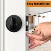 imageProbrico 1 Side Keyed Cylinder Deadbolt in Brushed Satin Nickel Keyway Keys Handleset 3 Keys AntiTheft Interiorampamp Exterior Door Hardware for Entrance Lock and Front GateBlack