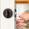 imageProbrico 1 Side Keyed Cylinder Deadbolt in Brushed Satin Nickel Keyway Keys Handleset 3 Keys AntiTheft Interiorampamp Exterior Door Hardware for Entrance Lock and Front GateOil Rubbed Bronze